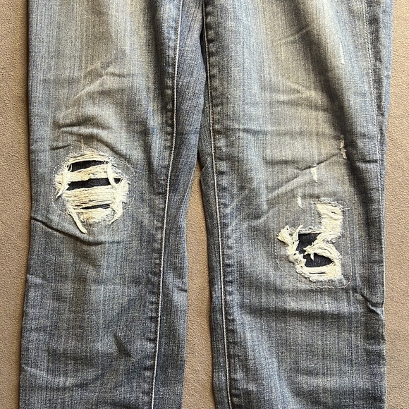 GUC J.Crew 9 inch destroyed high rise toothpick size 26 - Picture 8 of 11